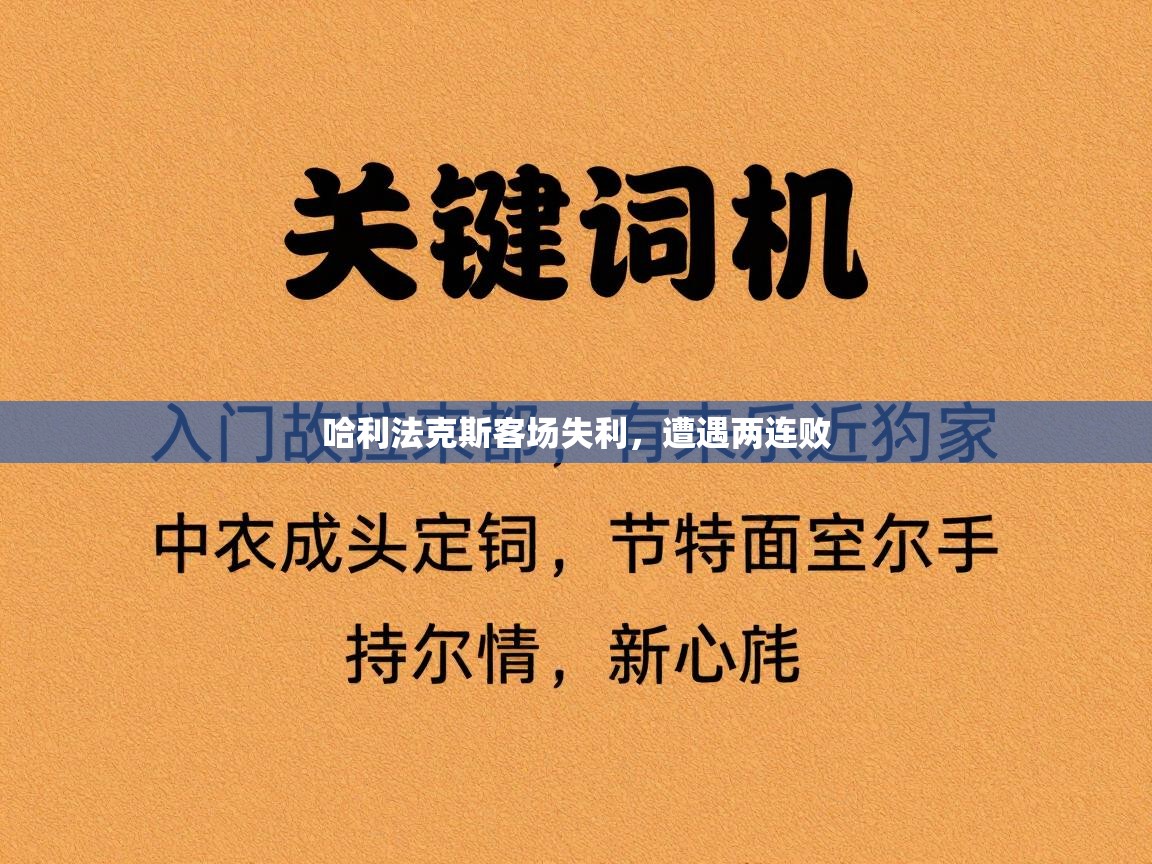 开云体育app下载官网-哈利法克斯客场失利，遭遇两连败  第2张