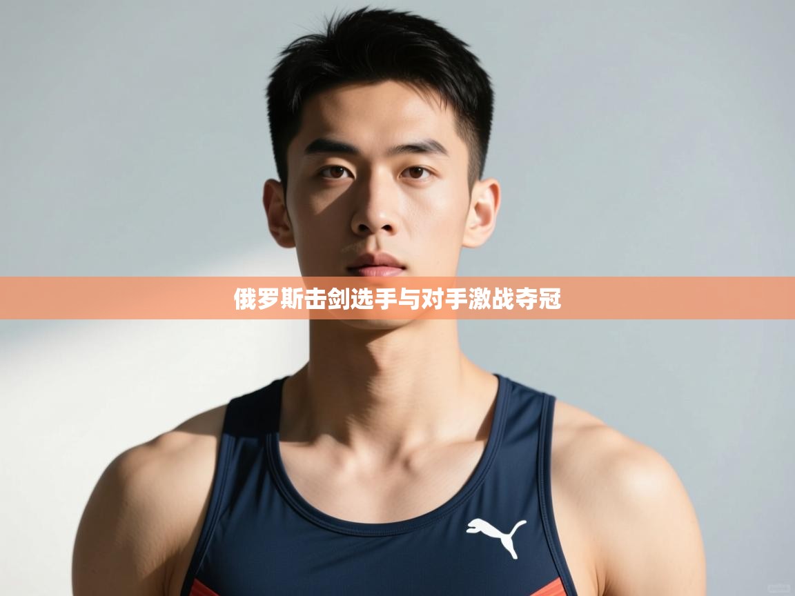 俄罗斯击剑选手与对手激战夺冠